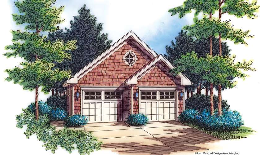 Mascord House Plan 5001: The Pikes Peak