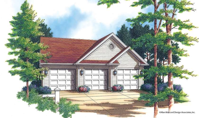 Mascord House Plan 5012: The Earnhardt