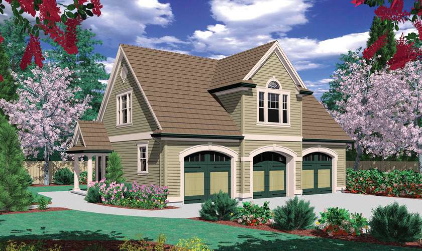 Mascord House Plan 5016B: The Eastman