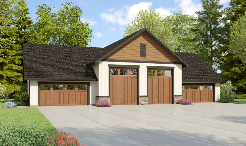 Mascord House Plan 5047: The Gainesville