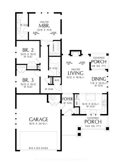 Main Floor Plan image for Mascord WIlliams--Main Floor Plan