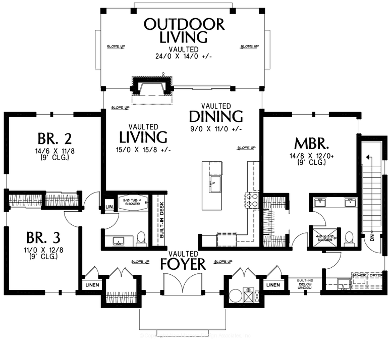Main Floor Plan image for Mascord --Main Floor Plan
