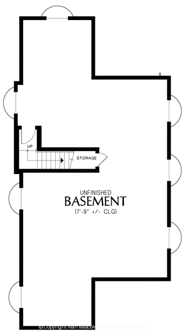 Lower Floor Plan image for Mascord --Lower Floor Plan