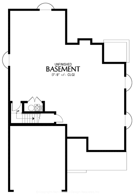 Lower Floor Plan image for Mascord --Lower Floor Plan