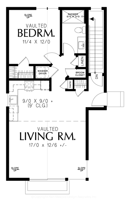 Main Floor Plan image for Mascord --Main Floor Plan