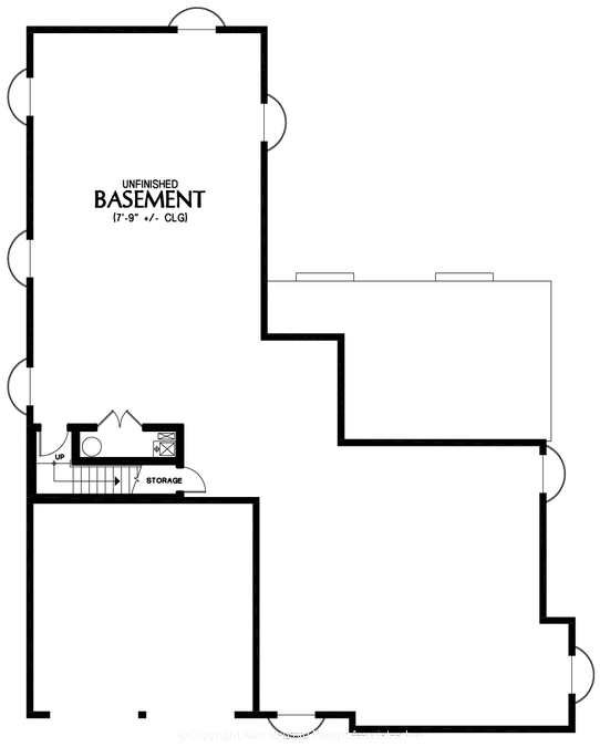 Lower Floor Plan image for Mascord --Lower Floor Plan