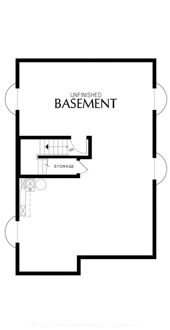 Lower Floor Plan image for Mascord --Lower Floor Plan