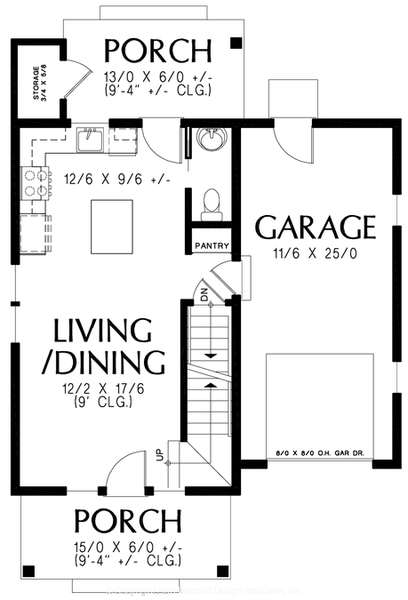 Main Floor Plan image for Mascord --Main Floor Plan