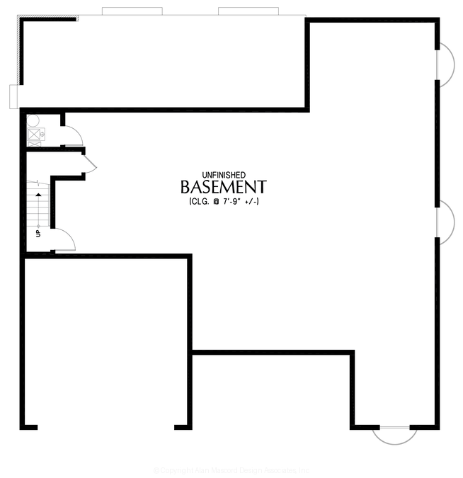 Lower Floor Plan image for Mascord --Lower Floor Plan