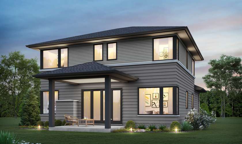 Mascord House Plan 22162C: The Brookside