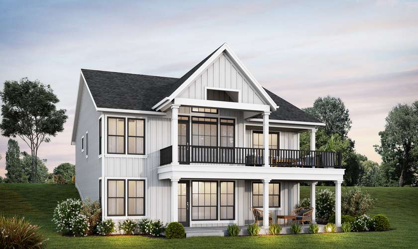 Mascord House Plan 1186A: The Lockwood